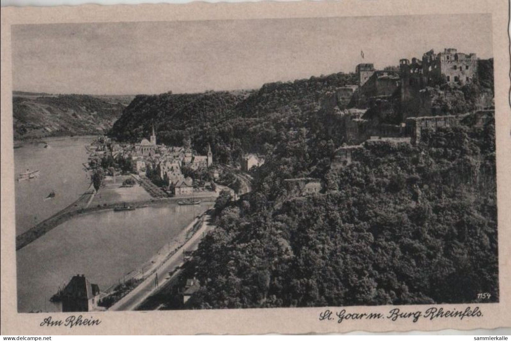 59887 - St. Goar - Mit Burg Rheinfels - Ca. 1950 - St. Goar
