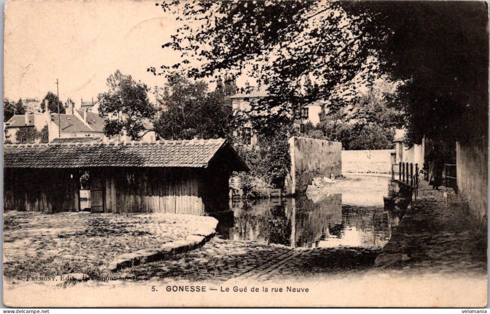 S15544 Cpa 95 Gonesse - Le Gué De La Rue Neuve - Gonesse