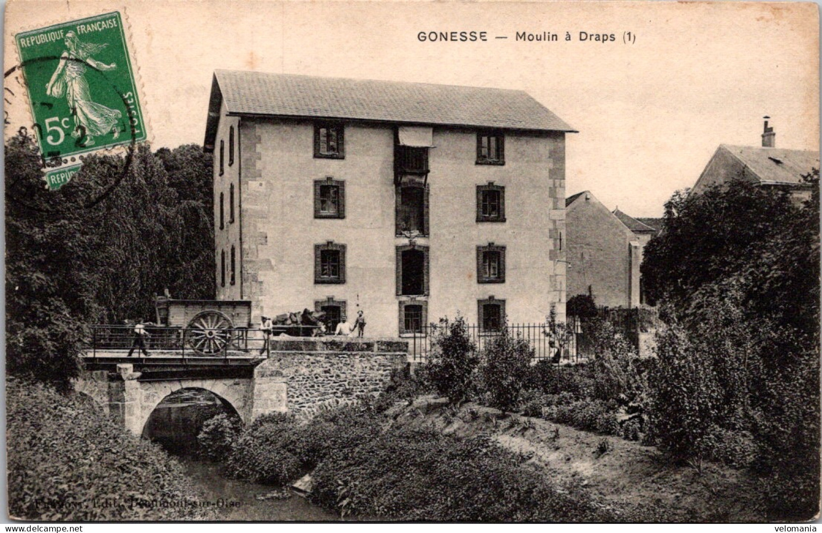 S15546 Cpa 95 Gonesse - Moulin à Draps - Gonesse