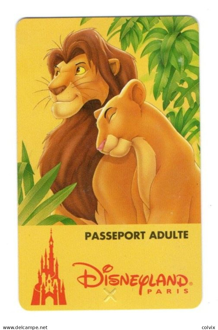 FRANCE PASSEPORT DISNEYLAND PARIS - Disney