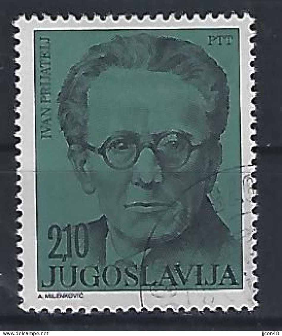 Jugoslavia 1975  Ivan Prijatel (o) Mi.1610 - Oblitérés