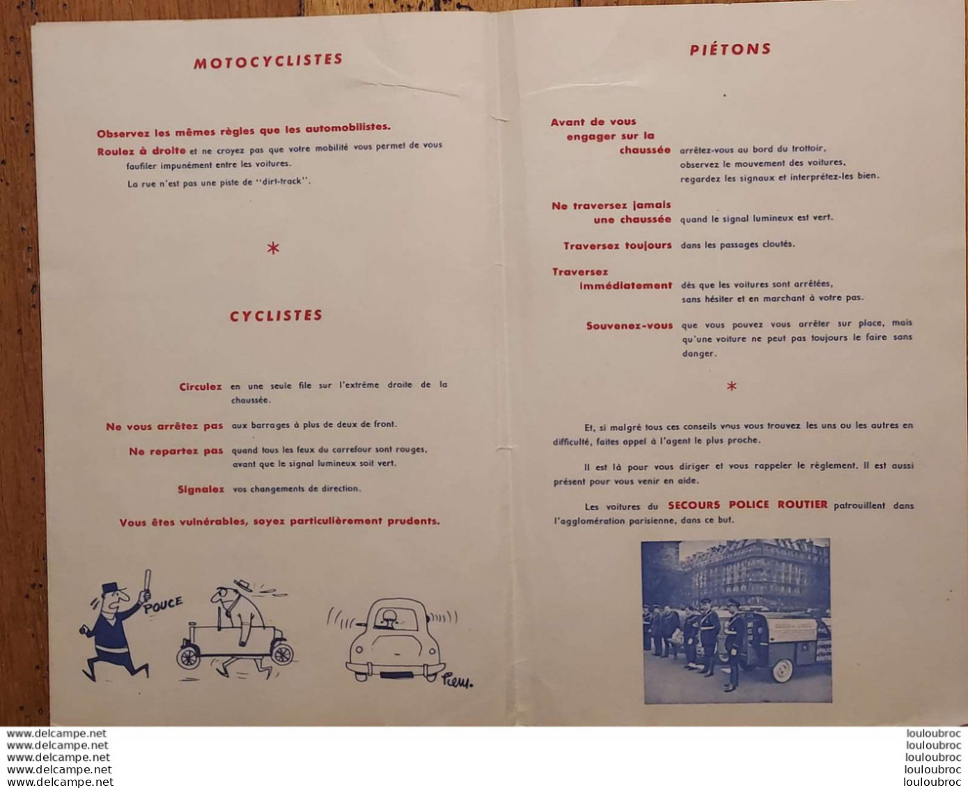 TOURING CLUB DE FRANCE 10/1954 COMMENT CIRCULER A PARIS DEPLIANT AVEC PLAN - Other & Unclassified