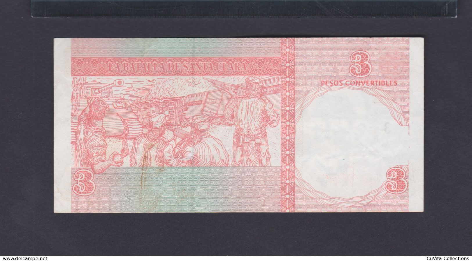 3 PESOS CONVERTIBLES (CUC) 2016 XF / EBC- - Cuba