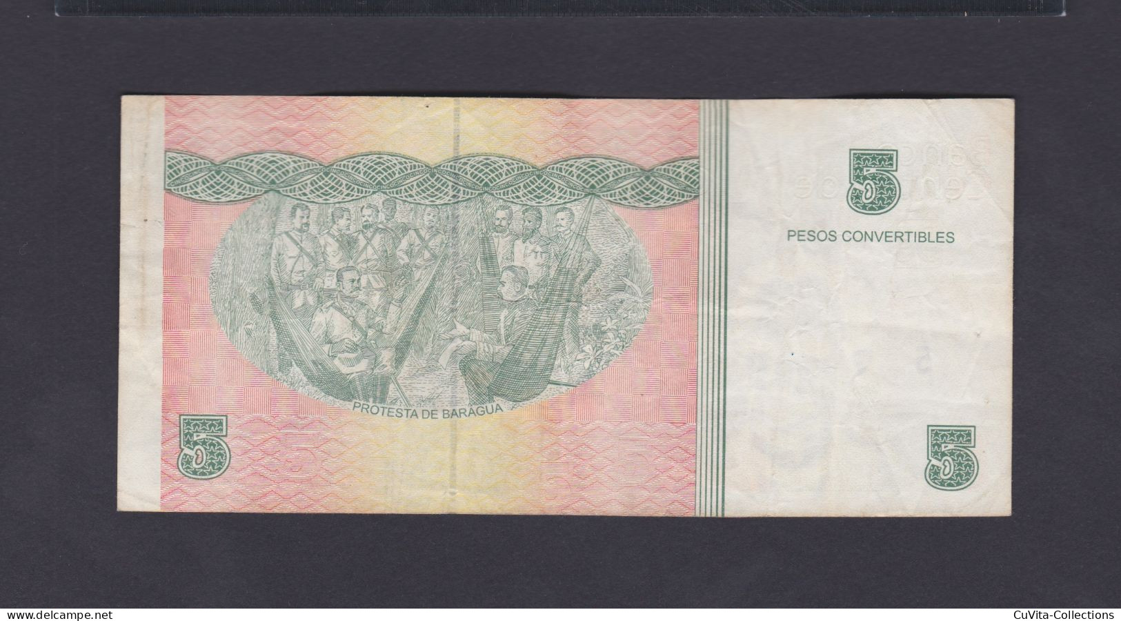 5 PESOS CONVERTIBLES (CUC) 2007 VF / MBC+ - Cuba