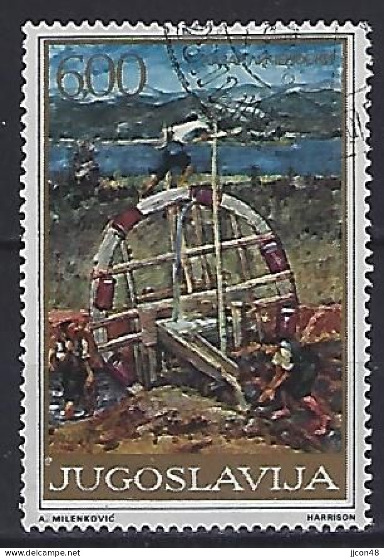 Jugoslavia 1975  Sozialmalerei (o) Mi.1625 - Used Stamps
