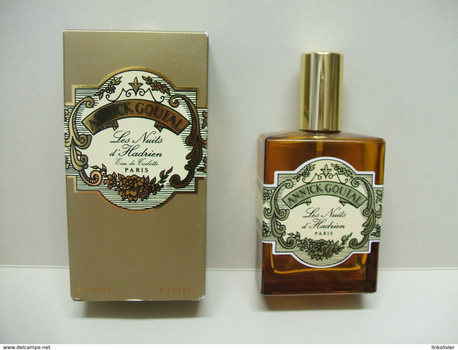 LES NUITS D'HADRIEN D'ANNICK GOUTAL - Eau De Toilette Homme - Vaporisateur Plein 100 Ml Dans Sa Boîte - Zonder Classificatie