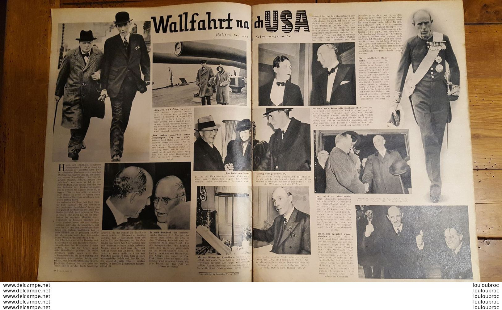 KORALLE 22 JUIN 1941   REVUE ALLEMANDE  20 PAGES - 1939-45