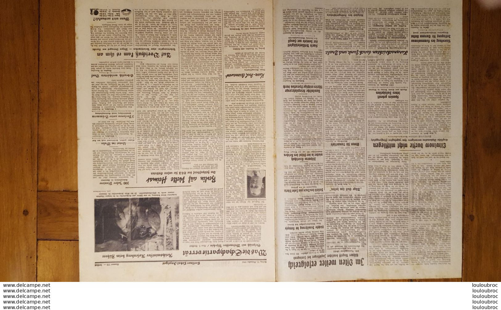 LOKAL-ANZEIGER BERLINER JOURNAL ALLEMAND 21 NOVEMBRE  1941 - 1939-45