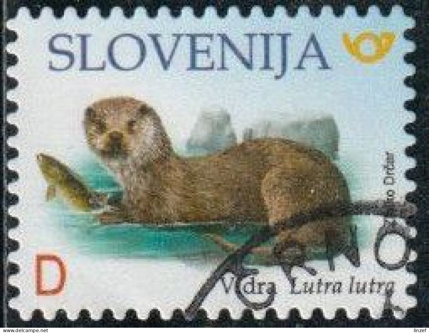 Slovénie 2018 Yv. N°1111 - Loutre D'Europe - Oblitéré - Slovenia