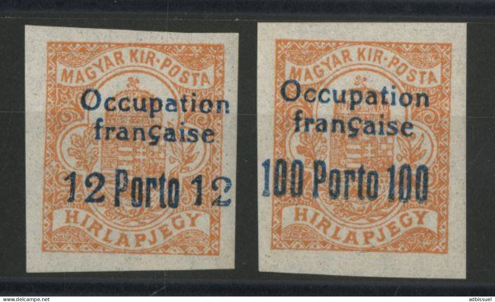 HONGRIE ARAD Timbres-Taxe N° 1 + 5 Cote 22 € Neufs ** (MNH) - Nuevos