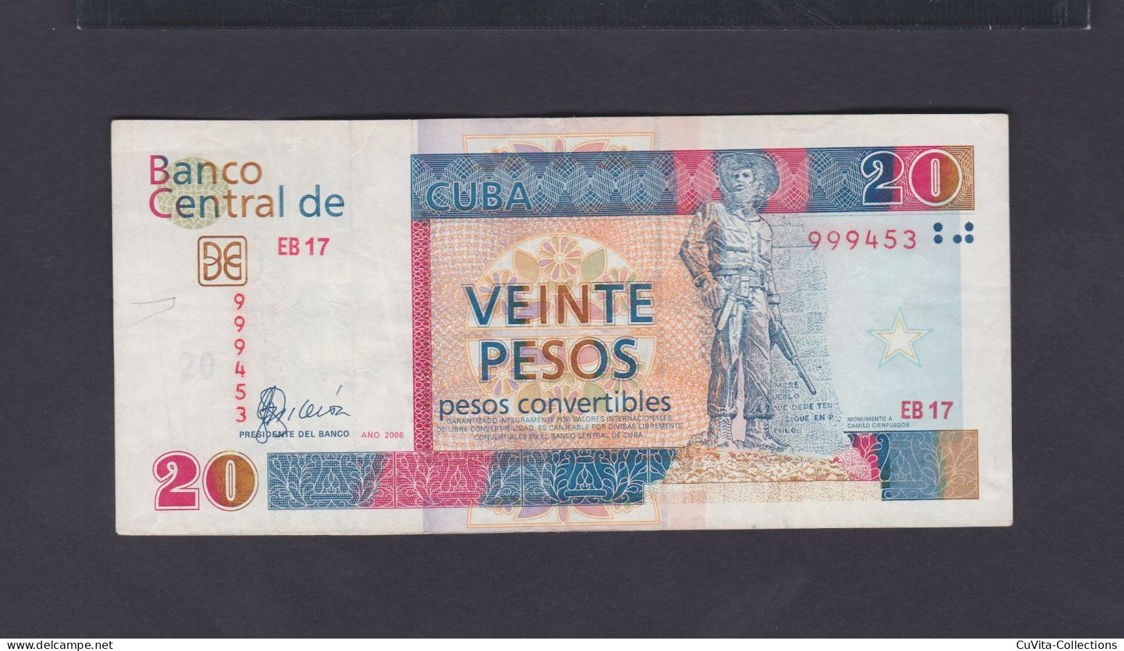 20 PESOS CONVERTIBLES (CUC) 2006 XF / EBC- - Kuba