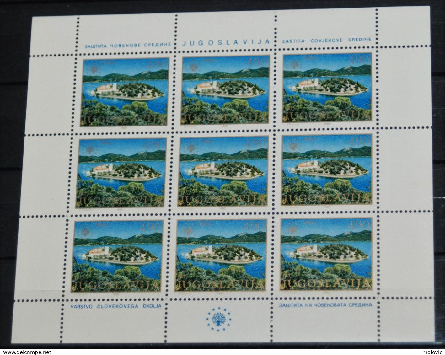 YUGOSLAVIA 1980, Europa - CEPT, Nature, Mi #1847-8, Miniature Sheets, MNH** - 1980