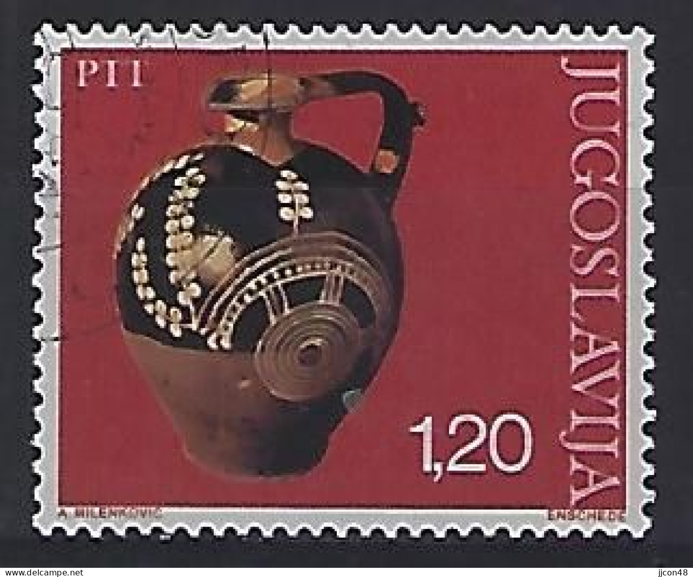 Jugoslavia 1976  Museumsexponate (o) Mi.1649 - Used Stamps