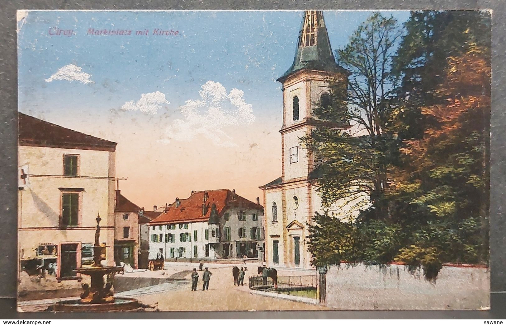 CIREY , MARKTPLATZ MIT KIRCHE , LOT 315 - Cirey Sur Vezouze