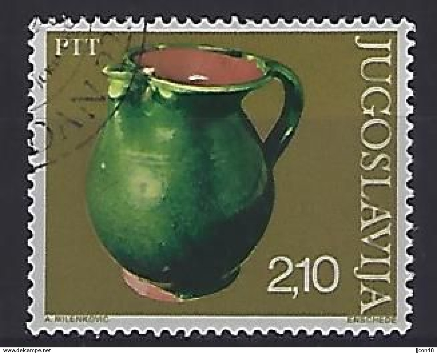 Jugoslavia 1976  Museumsexponate (o) Mi.1650 - Gebraucht