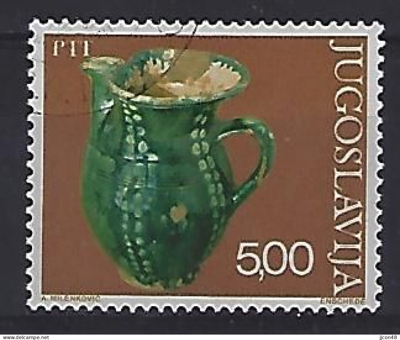 Jugoslavia 1976  Museumsexponate (o) Mi.1652 - Usati