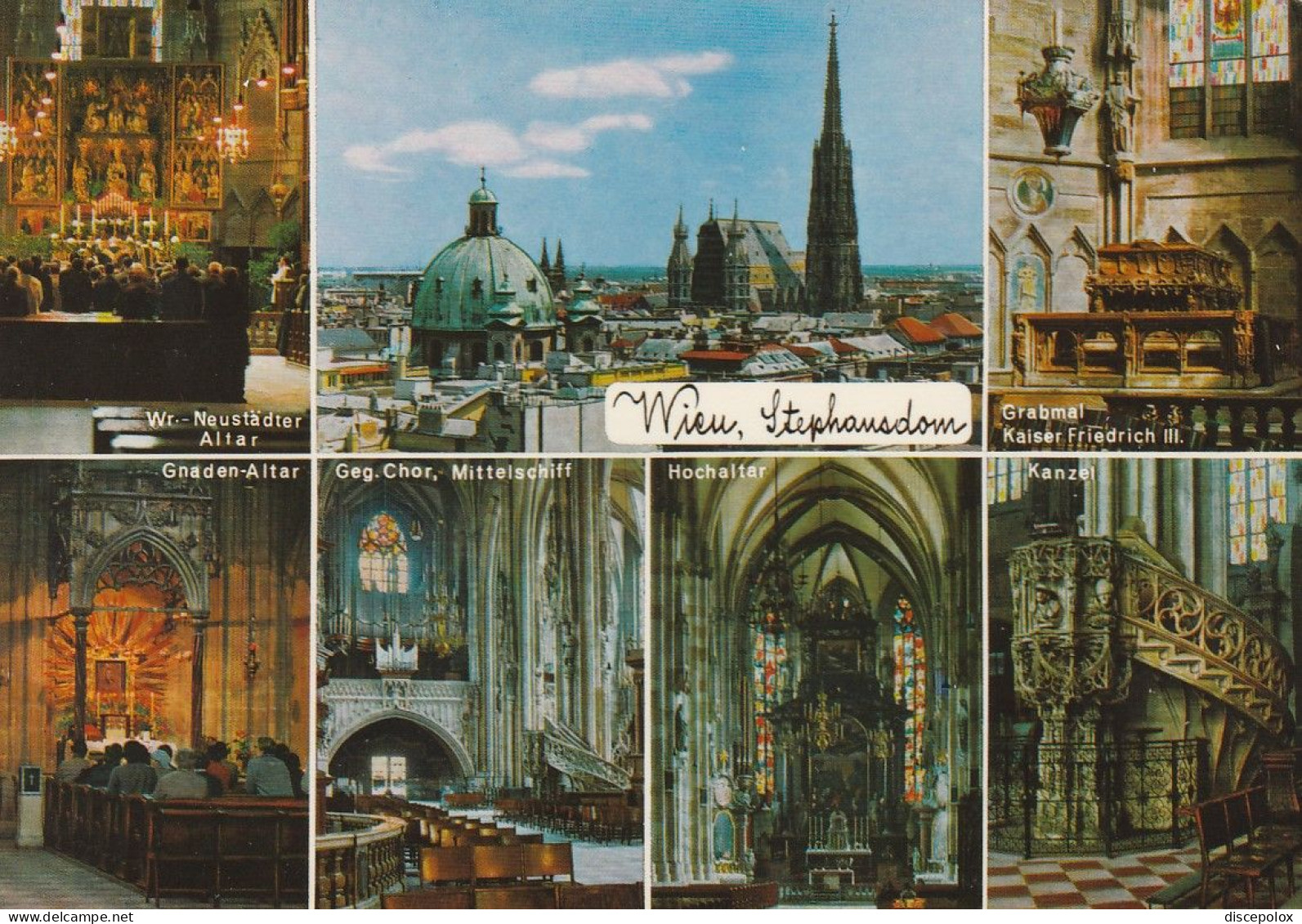 U5816 Wien - Stephansdom / Viaggiata - Chiese