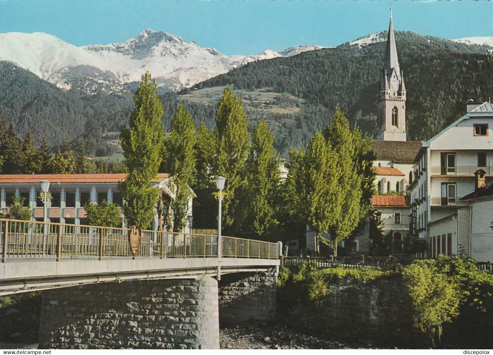 U5820 Lienz - Iselbruche Und Pfarrkirche Gegen Schleinitz / Non Viaggiata - Lienz