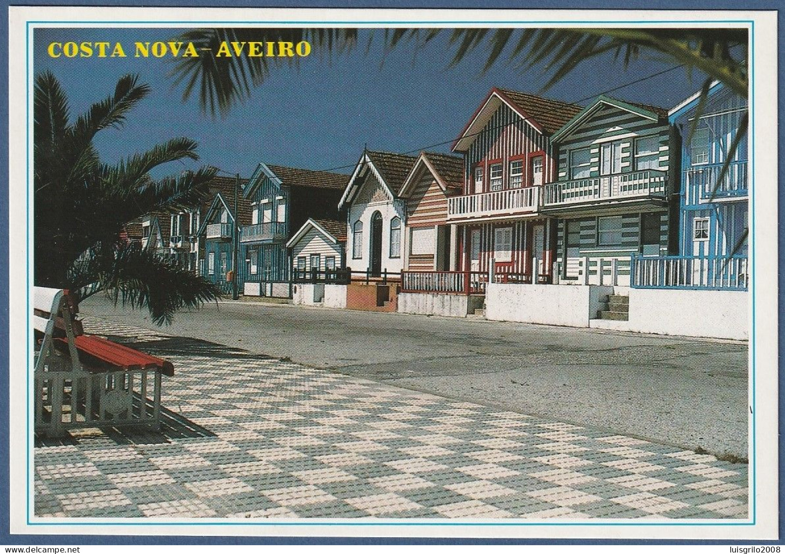 Aveiro - Costa Nova. Casas Típicas - Aveiro
