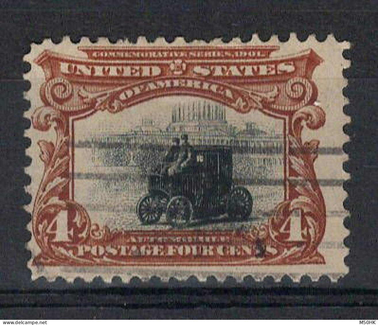 Etats Unis / USA - YV 140 Oblitéré , Exposition De Buffalo , Automobile - Used Stamps