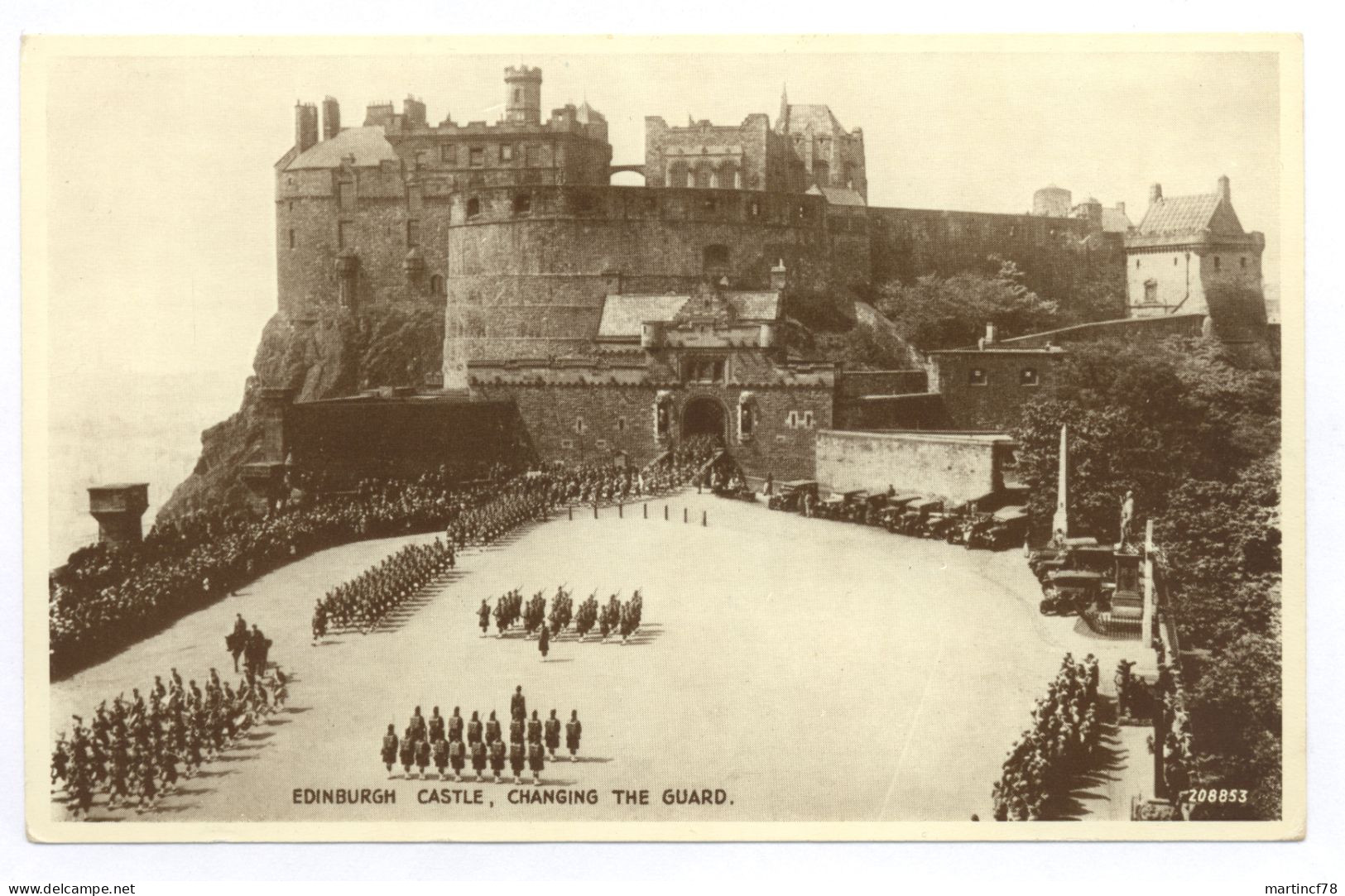 Schottland Edinburgh Castle, Changing The Guard 208853 - Midlothian/ Edinburgh