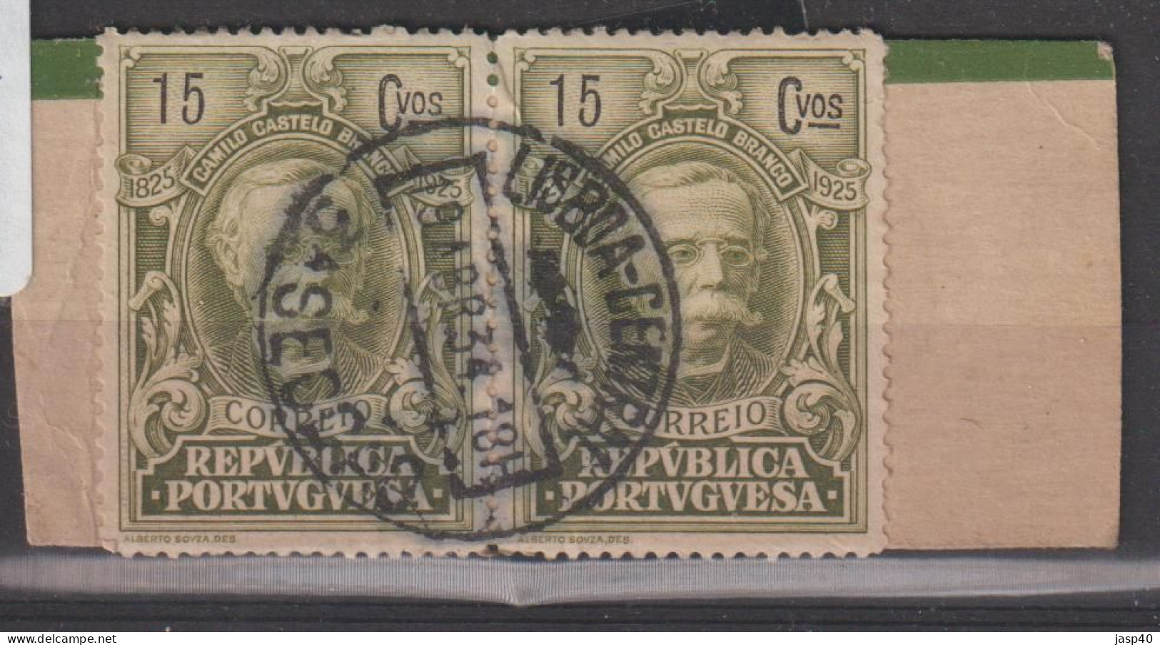 PORTUGAL 337 - POSTMARKS OF PORTUGAL - LISBOA CENTRAL - Gebraucht