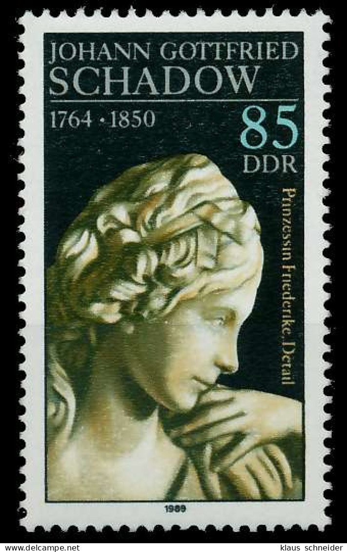 DDR 1989 Nr 3251 Postfrisch SB7B3A2 - Nuovi