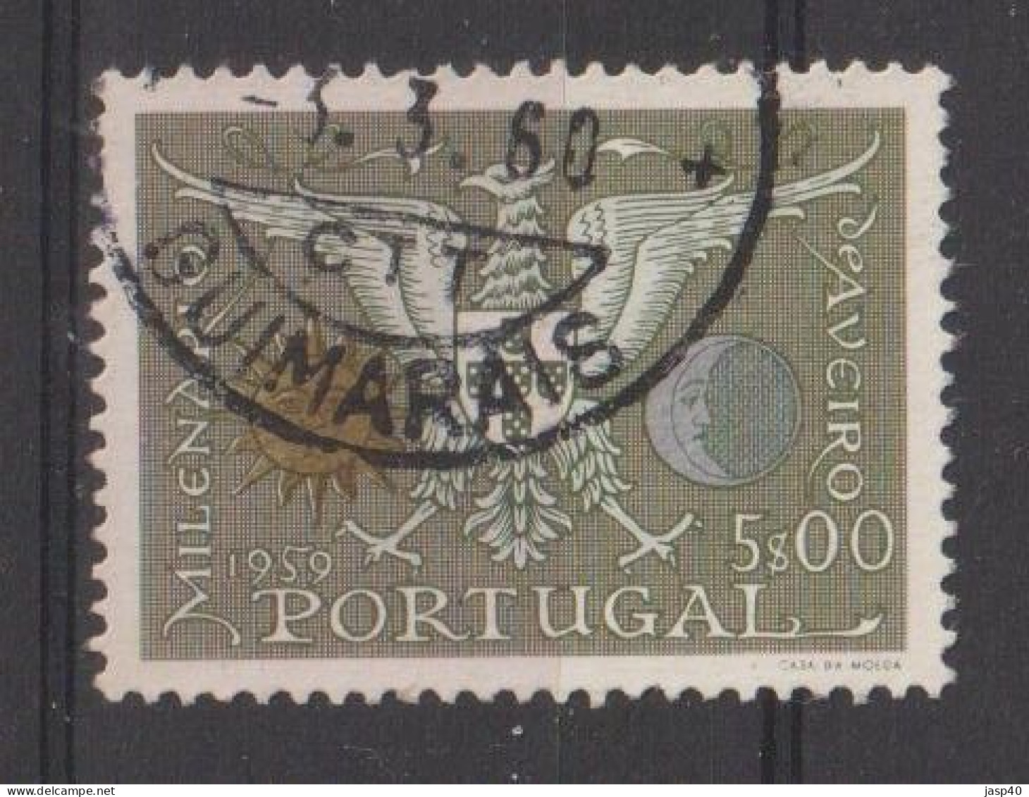 PORTUGAL 848 - POSTMARKS OF PORTUGAL - GUIMARÃES - Oblitérés