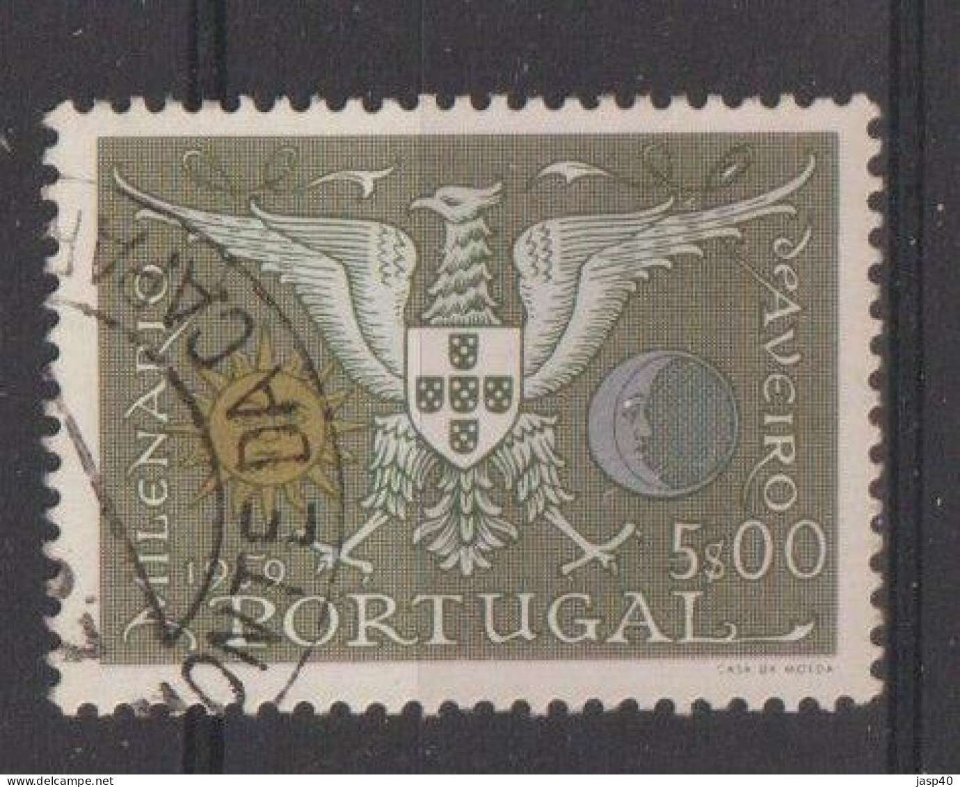 PORTUGAL 848 - POSTMARKS OF PORTUGAL - MONTE DA CAPARICA - Usado
