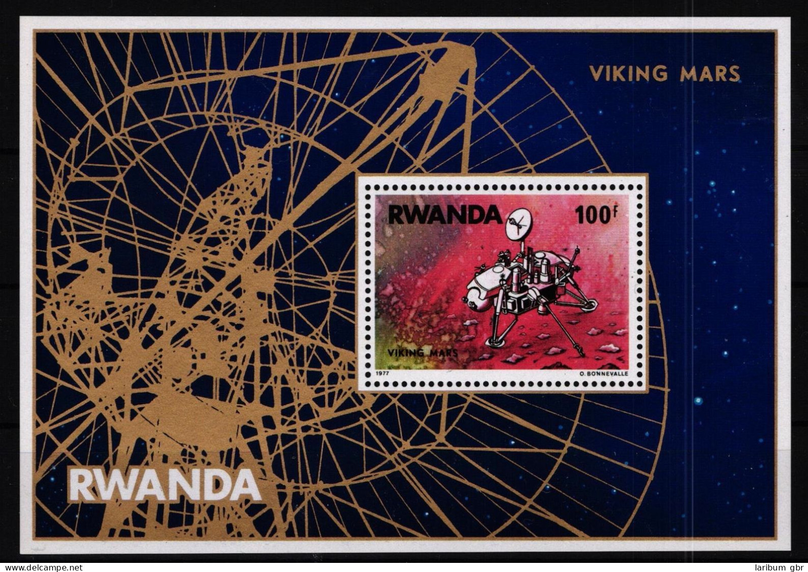 Ruanda Block 78 Postfrisch Raumfahrt #JH080 - Altri & Non Classificati