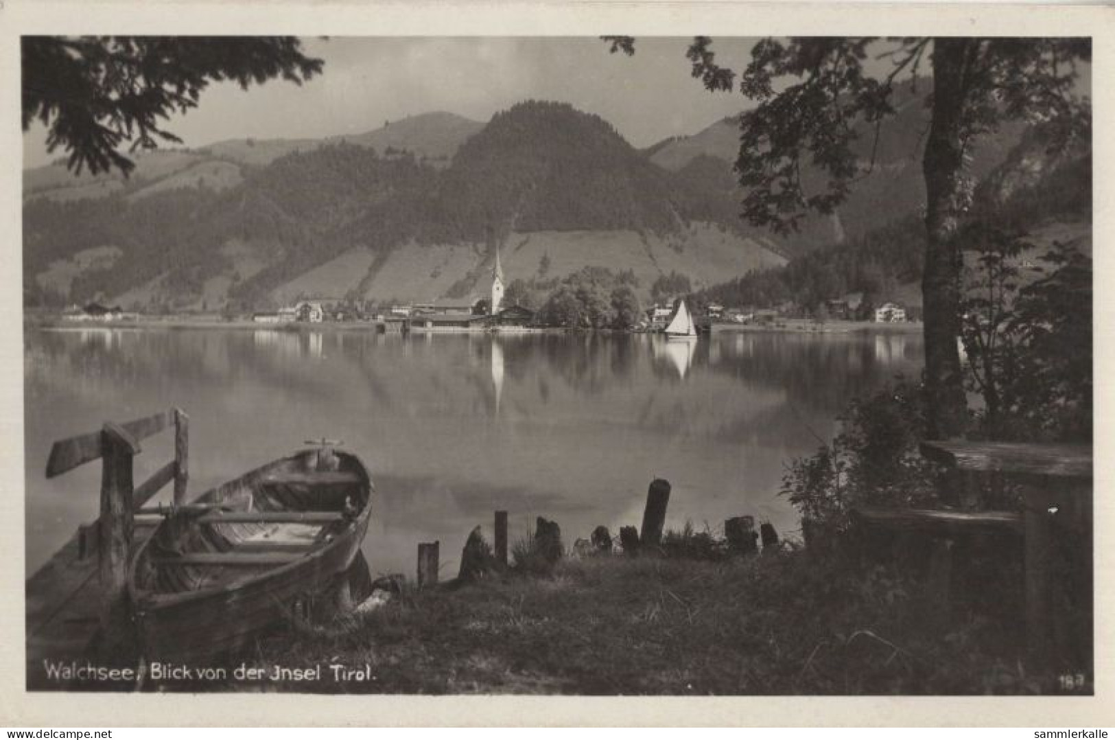 136317 - Walchsee - Österreich - Blick Von Der Insel - Kufstein