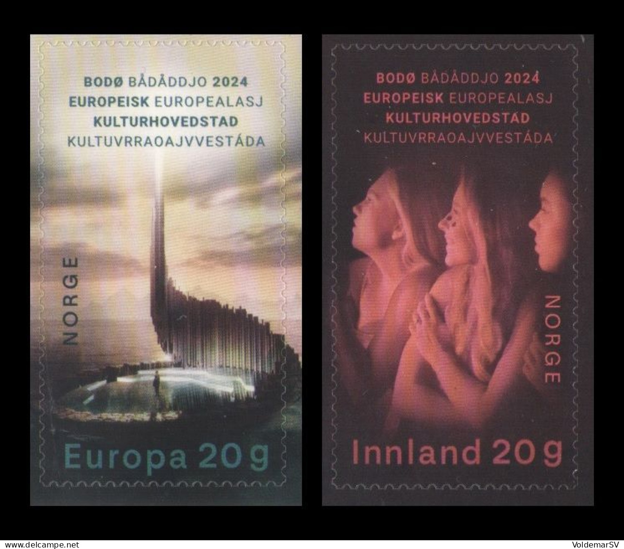 Norway 2024 Mih. 2121/22 Bodo - European Capital Of Culture 2024 MNH ** - Neufs