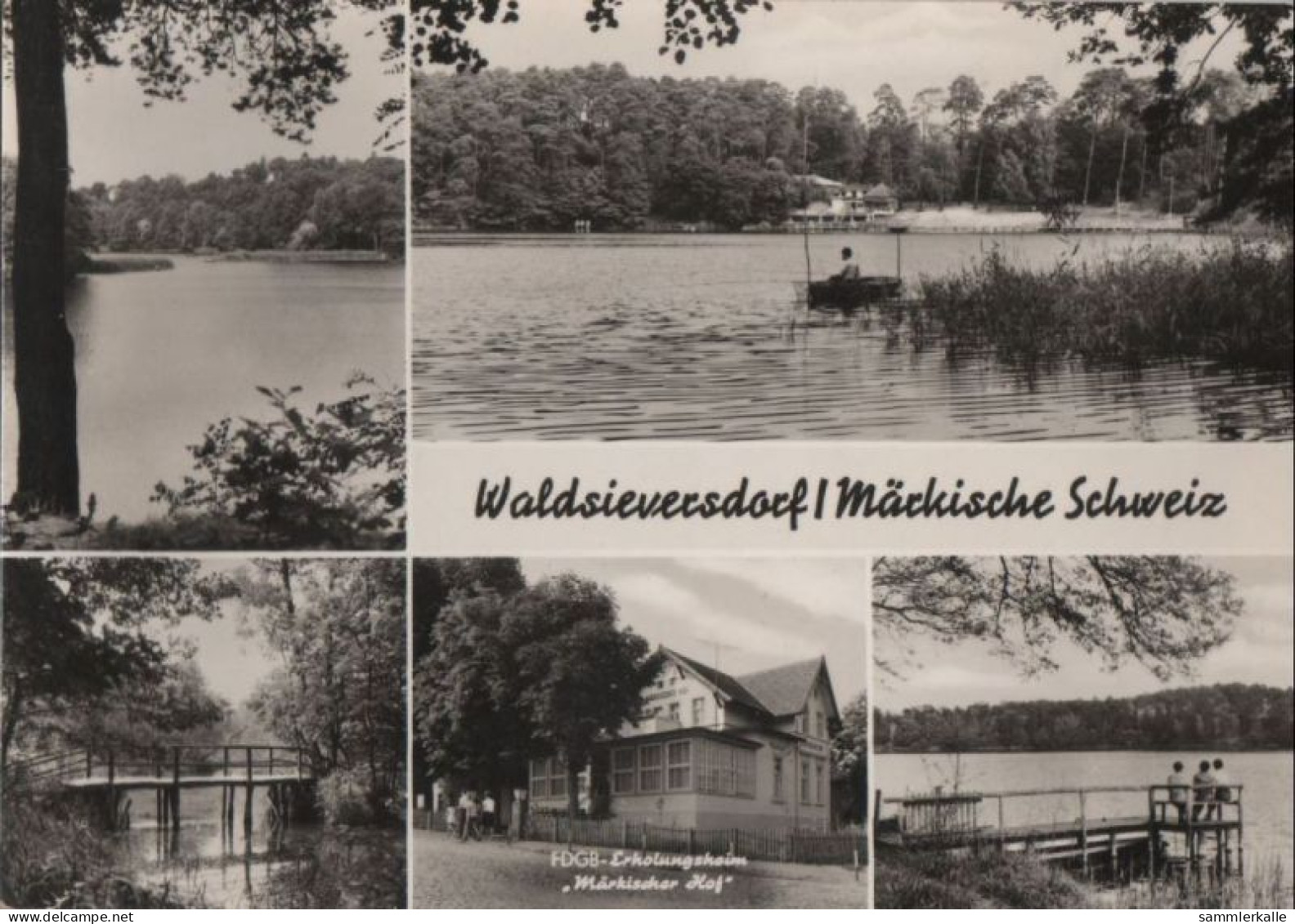 79403 - Waldsieversdorf - Mit 5 Bildern - 1974 - Seelow