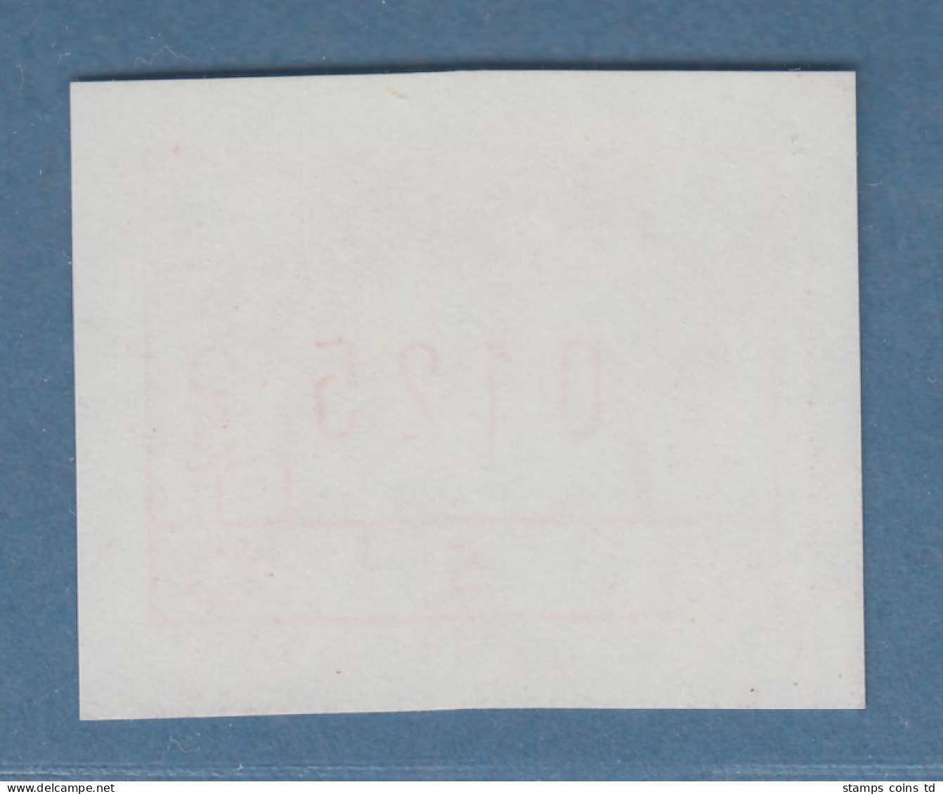 Norwegen / Norge Frama-ATM 1978, Aut.-Nr. 5 Seltene Farbe Braunrot Wert 125 ** - Timbres De Distributeurs [ATM]