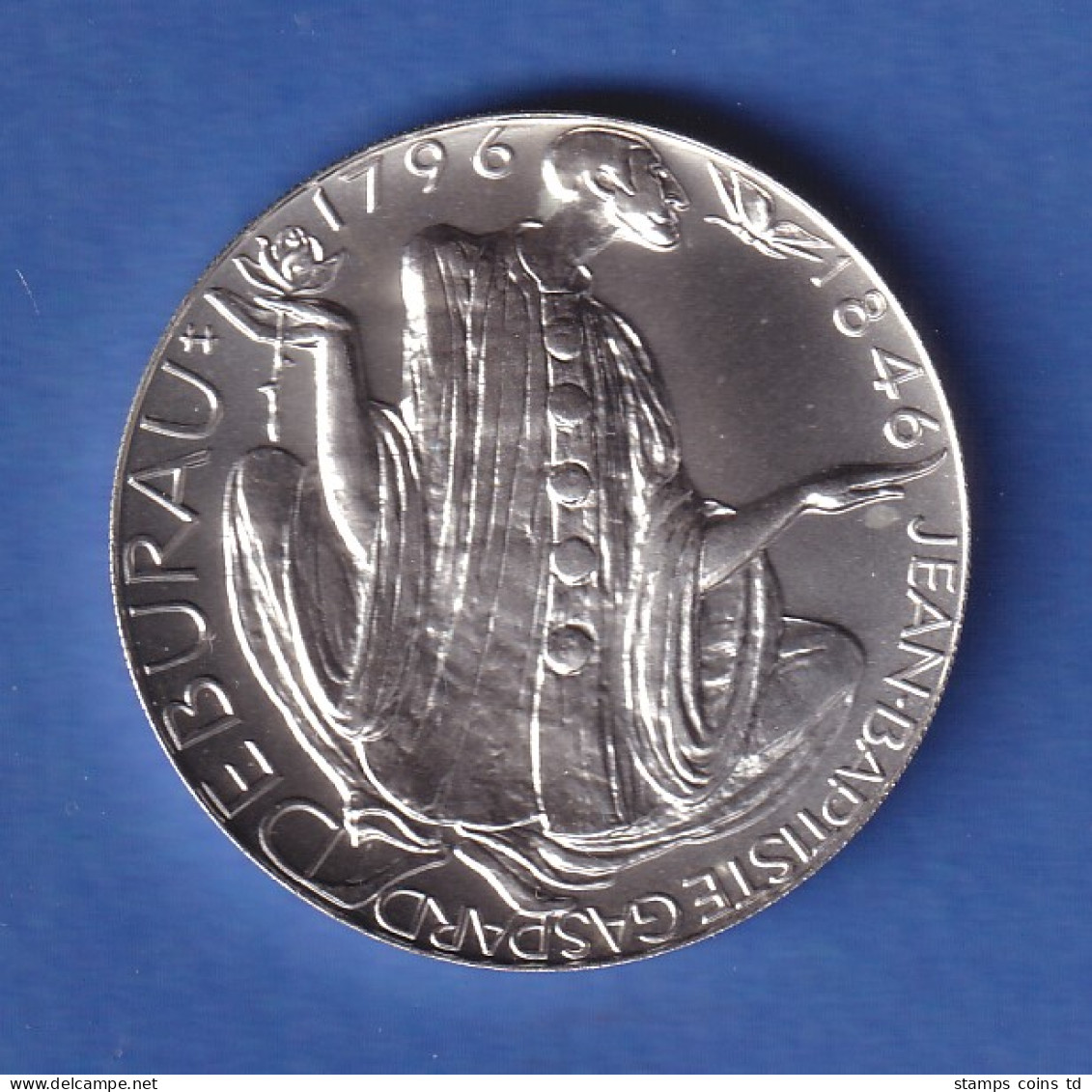 Tschechien 1996 Silbermünze 200 Kronen 200. Geburtstag J.-G. Deburau Stg - Tchéquie