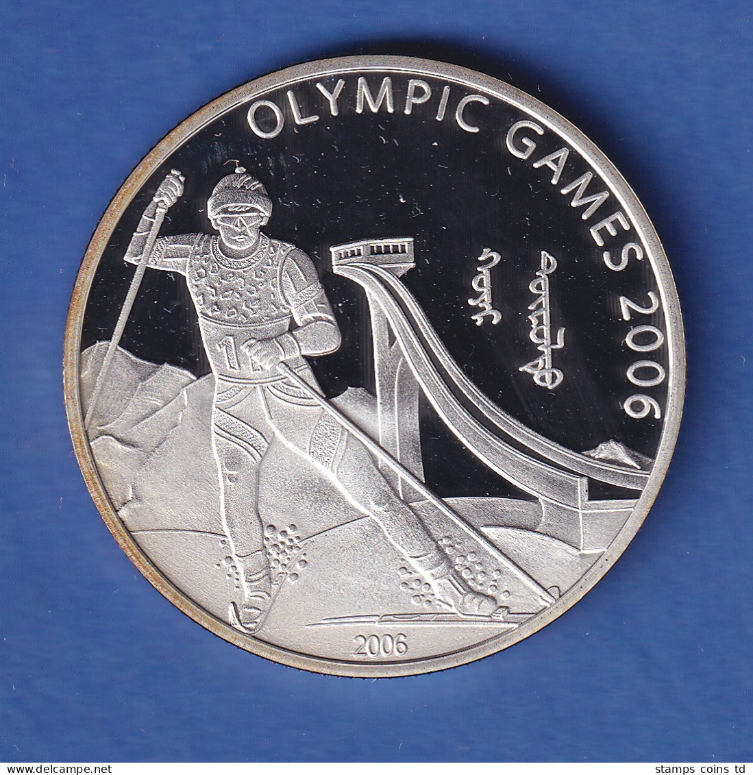 Malawi 2006 Silbermünze Olympia Hürdenlauf 50 Kwacha 20g, Ag925 PP - Andere - Afrika