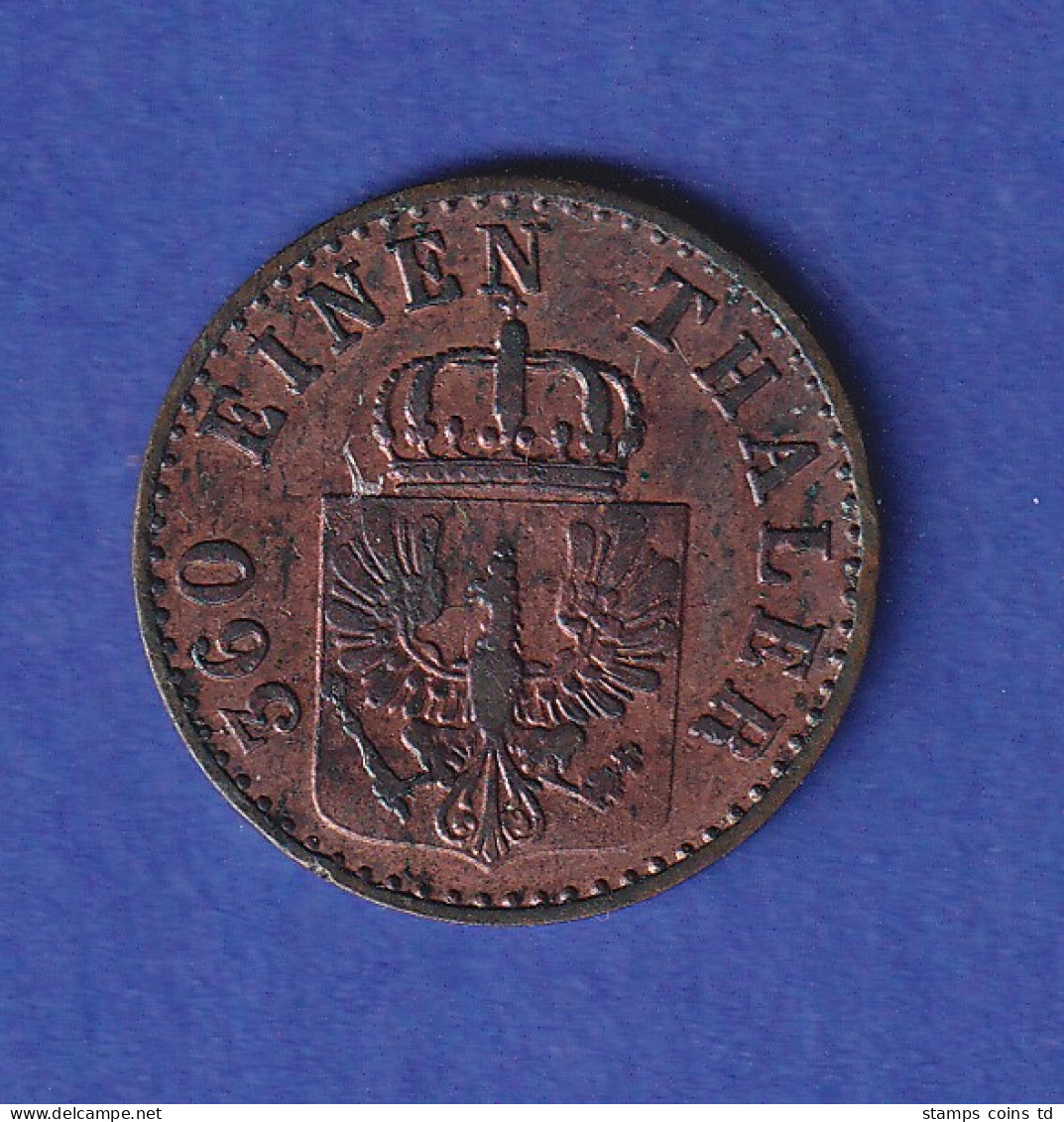 Preußen Kursmünze 1 Pfennig 1851 A - Sonstige & Ohne Zuordnung
