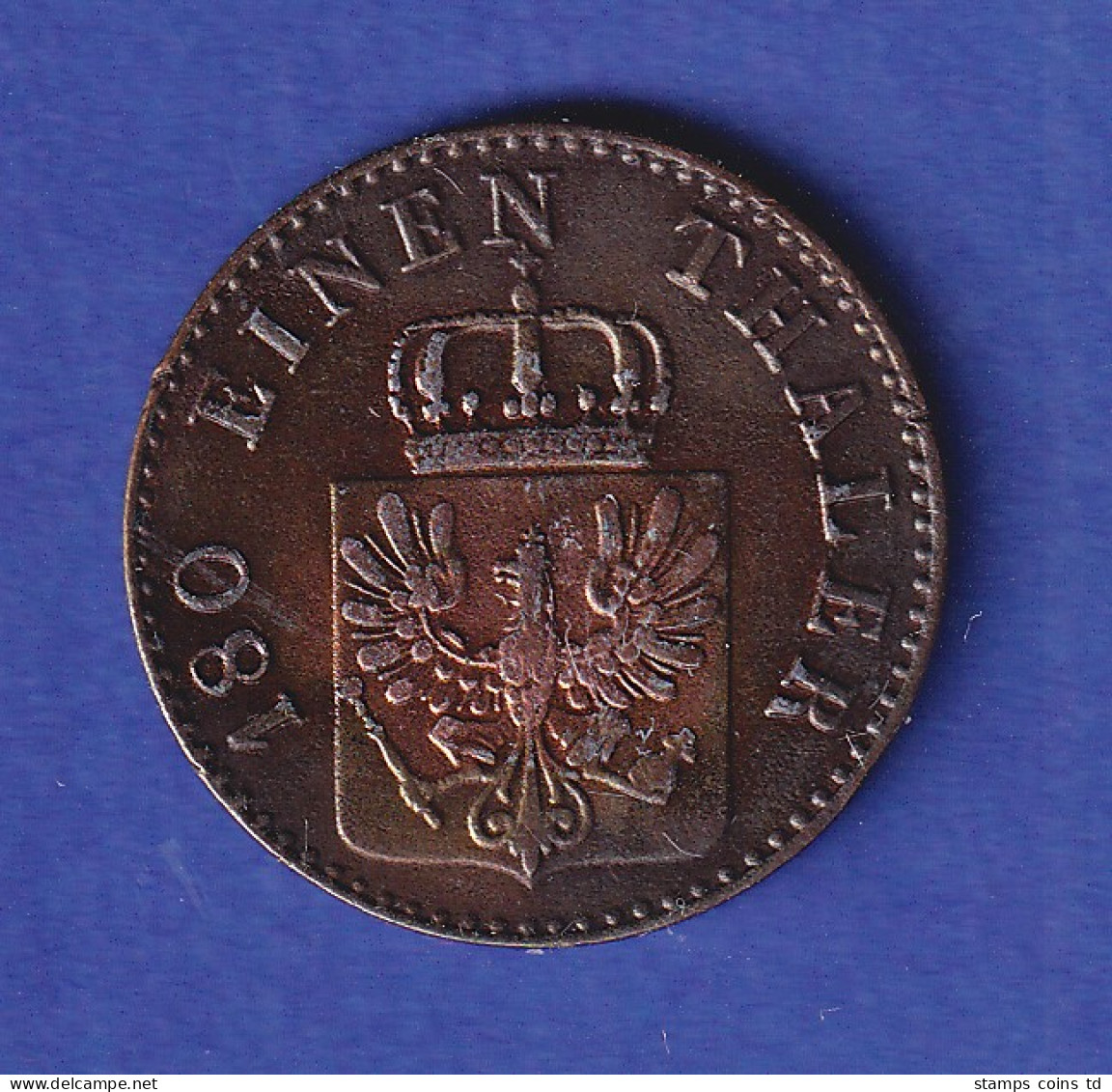 Preußen Kursmünze 2 Pfennige 1850 A - Other & Unclassified