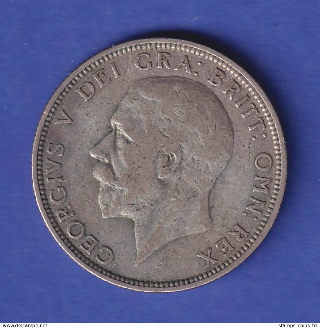 Großbritannien Silbermünze One Florin König George V. 1947 - Altri & Non Classificati