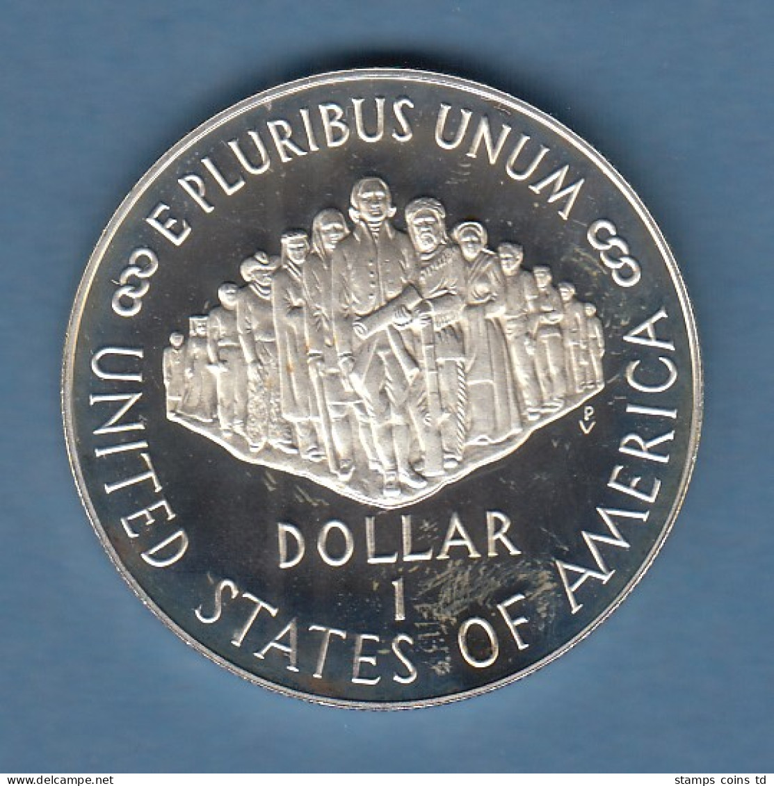 USA 1987 1$ Silber-Gedenkmünze 200 Jahre Verfassung Constitution PP Proof - Sonstige & Ohne Zuordnung