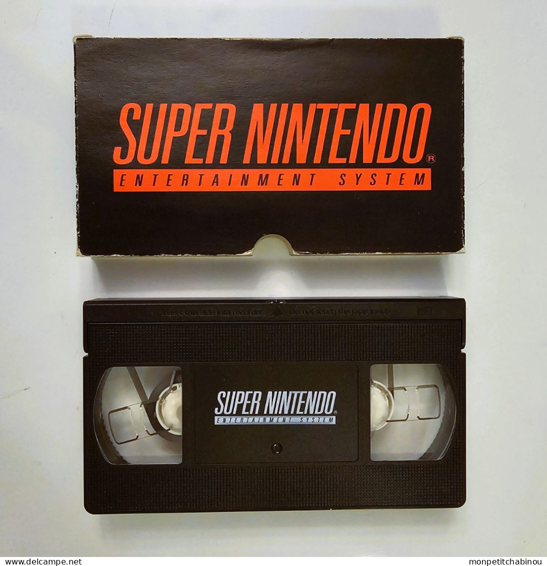 Cassette VHS Promotionnelle SUPER NINTENDO - Merchandising