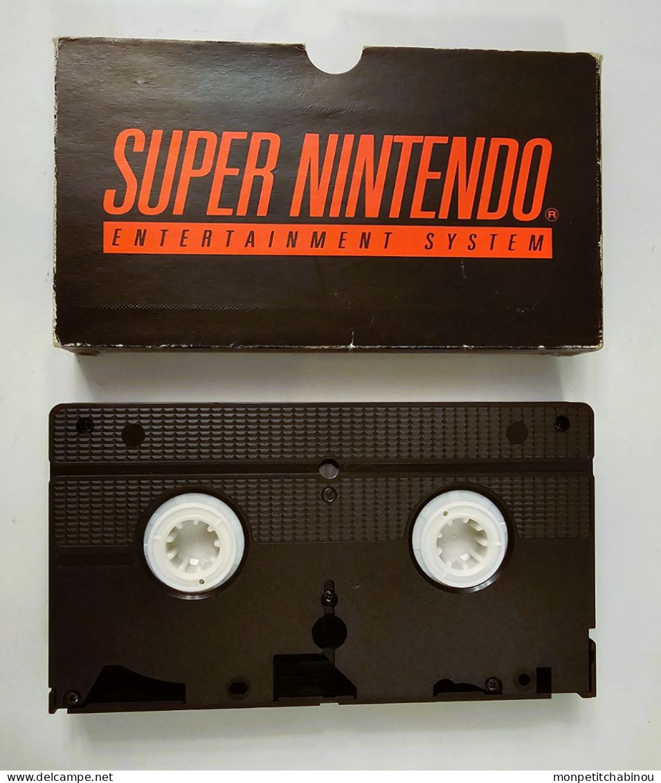 Cassette VHS Promotionnelle SUPER NINTENDO - Merchandising