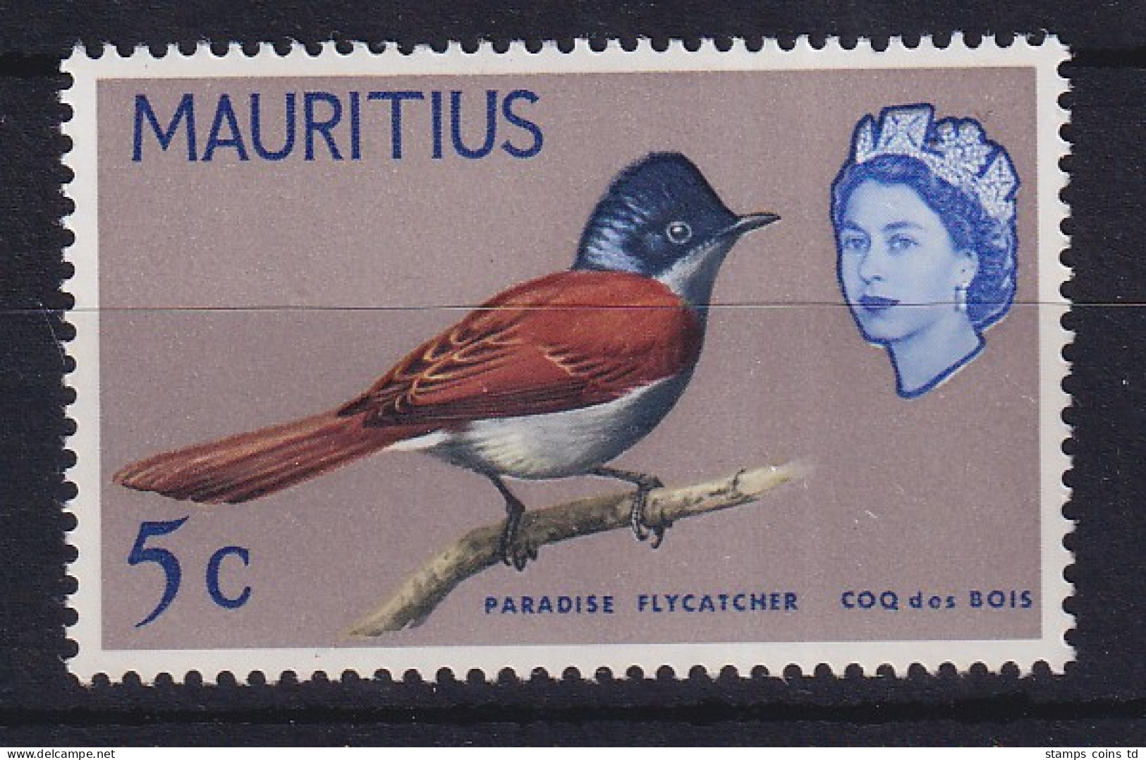 Mauritius 1965 Freimarke Vogel Mi.-Nr. 271 X Postfrisch ** - Mauritius (1968-...)