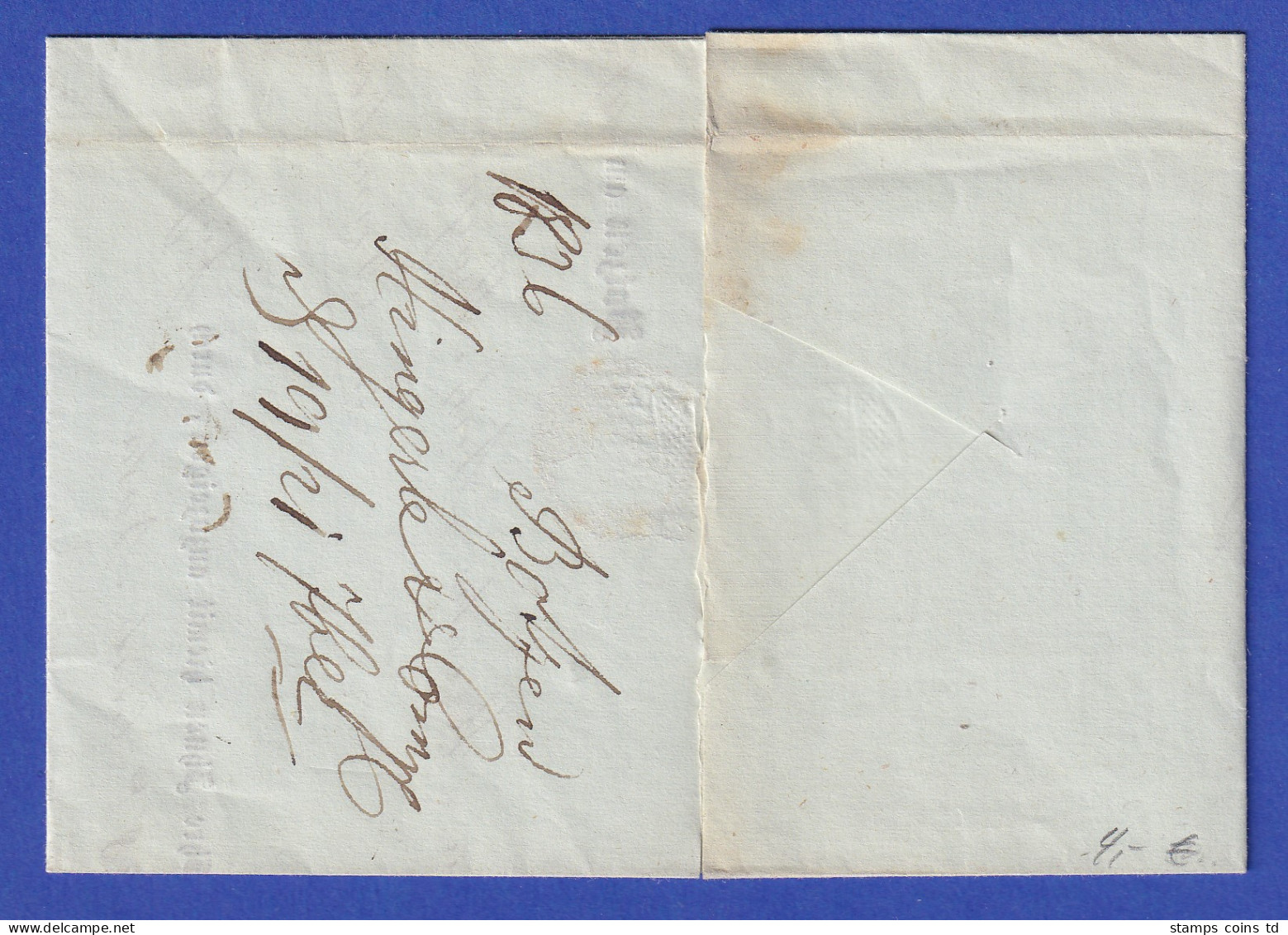 Österreich Geschäftsbrief Mit Einzeiler BOTZEN 1836 - ...-1850 Vorphilatelie