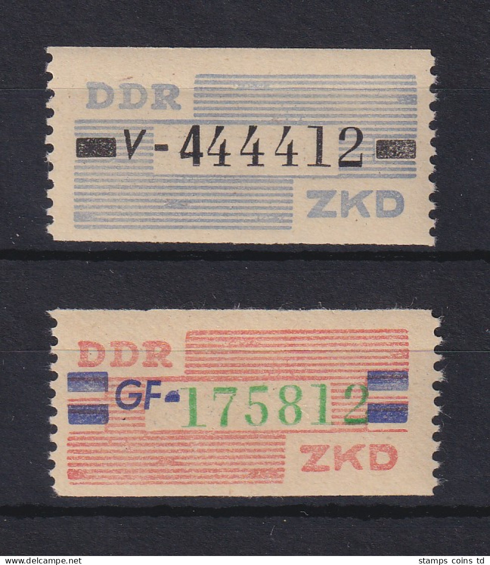 DDR Dienstmarken B Mi.-Nr. 26-27 Postfrisch ** - Nuovi