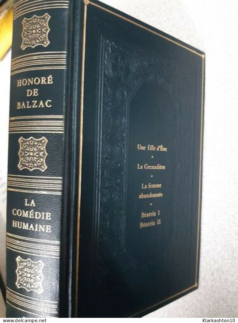 Une Fille D'Éve La Grenadière La Femme Abandonnée Béatrix I-II (La Comédie Humaine) - Autres & Non Classés