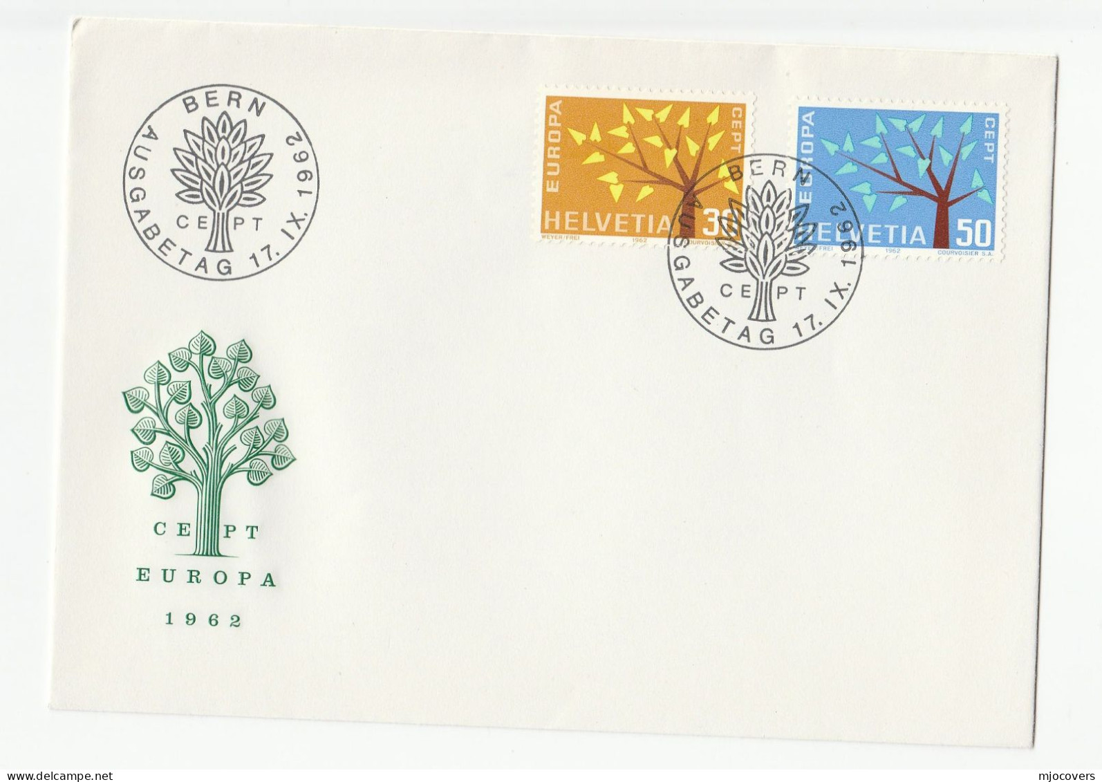 EUROPA 10 diff SWITZERLAND FDCs 1959 - 1977 fdc cover stamps