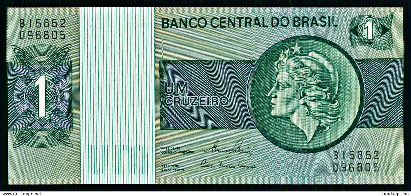 A10  BRAZIL   BILLETS DU MONDE   BANKNOTES  1 CRUZEIRO 1980 - Brésil