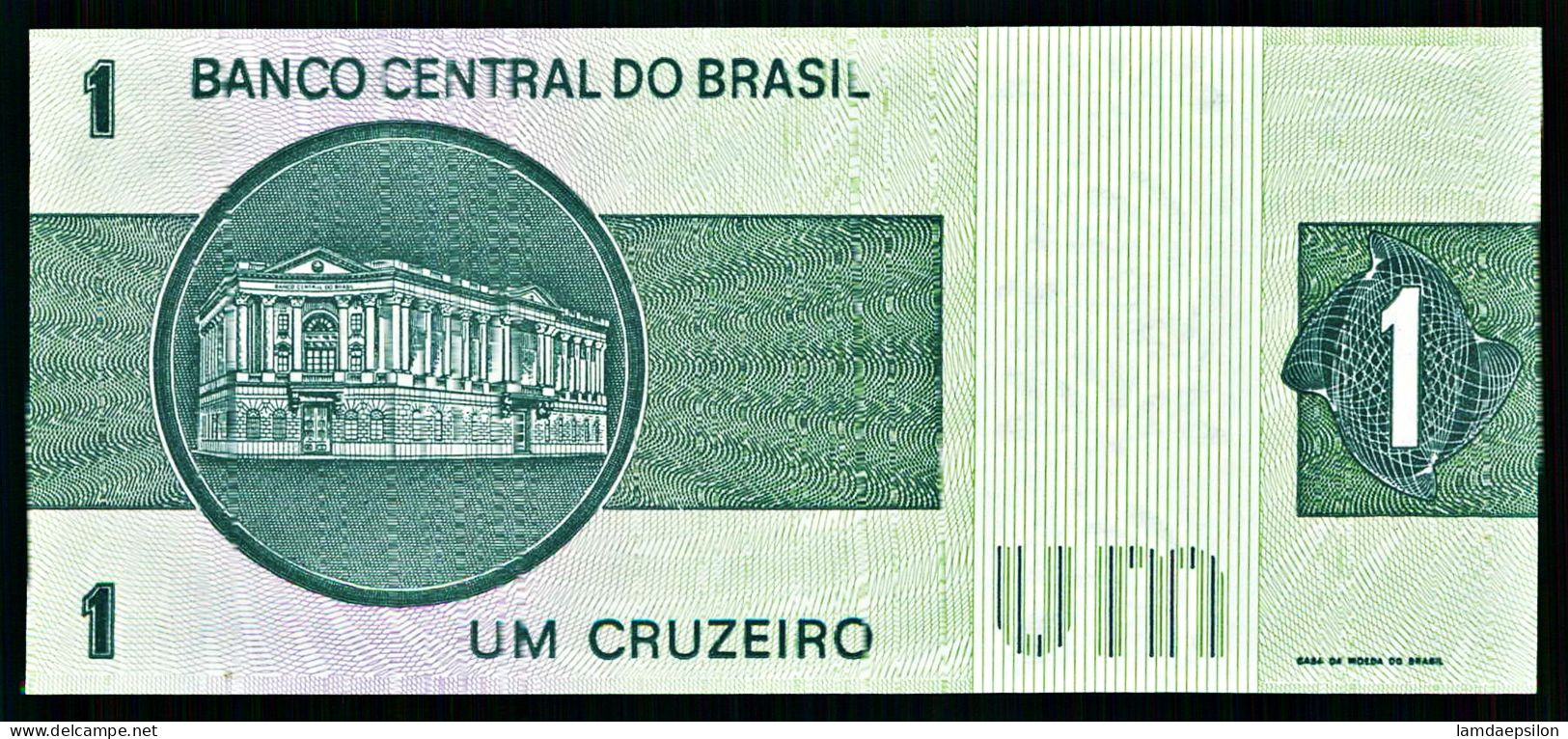 A10  BRAZIL   BILLETS DU MONDE   BANKNOTES  1 CRUZEIRO 1980 - Brésil