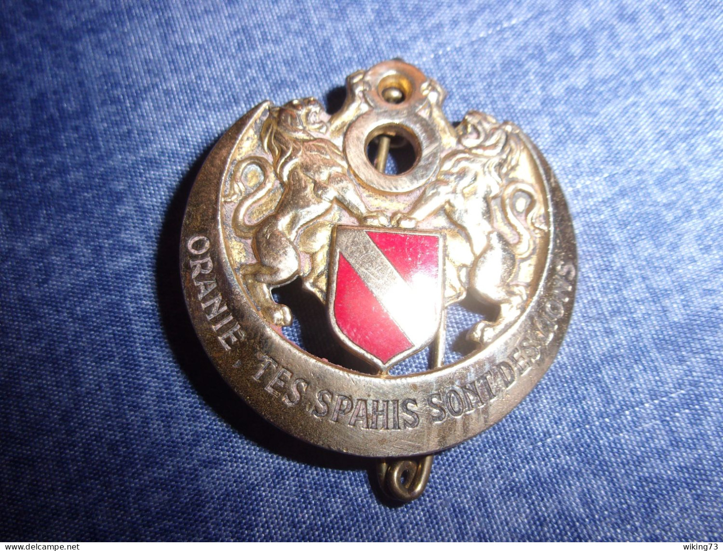 Insigne Ancien 8° Régiment De Spahis Algériens - Oranie - RSA - Cavalerie - Esercito